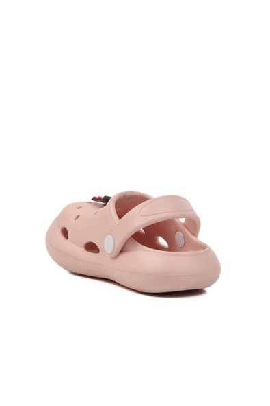 Ayakmod Pudra Kız Çocuk Sabo Terlik Yumurcak P - Resim 4