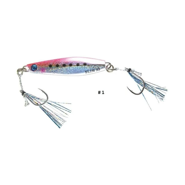 Hayabusa Jack Eye Shot Slim Slow Renk:01 40g Light Jig