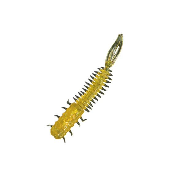 Nomura Yasu Yellow Giltter 5 cm Aromalı LRF Silikonu 12 Adet