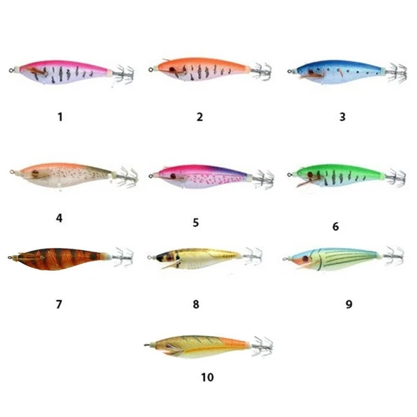 Captain 3010 Kalamar Zokası 7cm Flash Filinta Squid 4 - 2