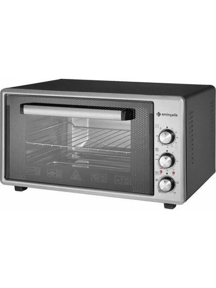 EMİNÇELİK -MO 5045 W -45 Litre-Mini fırın GRİ