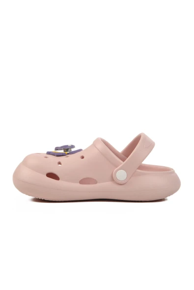 Ayakmod Pudra Kız Çocuk Sabo Terlik Yumurcak F - 2