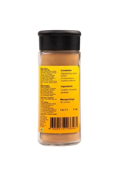 Seylon (Seylan) Tarçın Öğütülmüş 35 g - 3