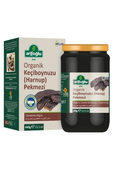 Arifoğlu Organik Keçiboynuzu Pekmezi 440g ARLAB