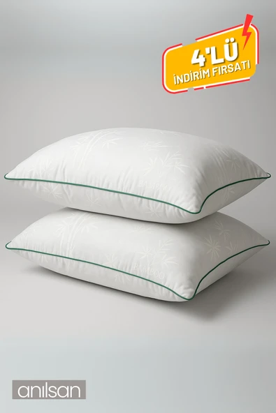 Bambu Yastık 1000GR 4 Adet