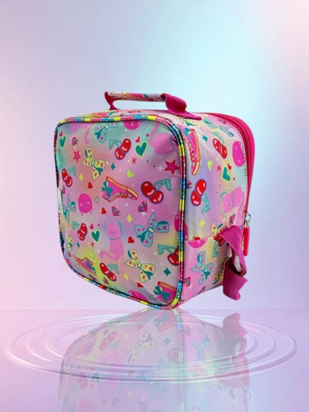 Relaxion Simli Princess Desenli Thermal Beslenme Çantası 3323-8 - 6