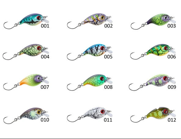 Balzer Trout Wobbler UV Active Floating Renk:003 3 cm Maket Balık 0-0.3 m Yüzme Derinliği