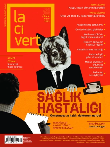 Lacivert Dergi 122.Sayı Nisan 2025
