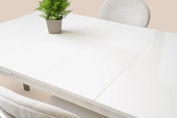 DELÜX MDF AÇILIR YEMEK MASASI - 4