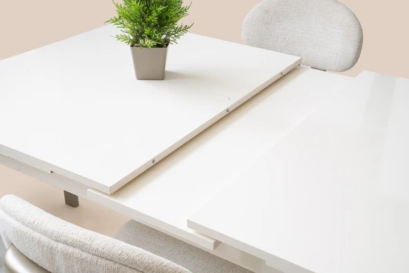 DELÜX MDF AÇILIR YEMEK MASASI - 2