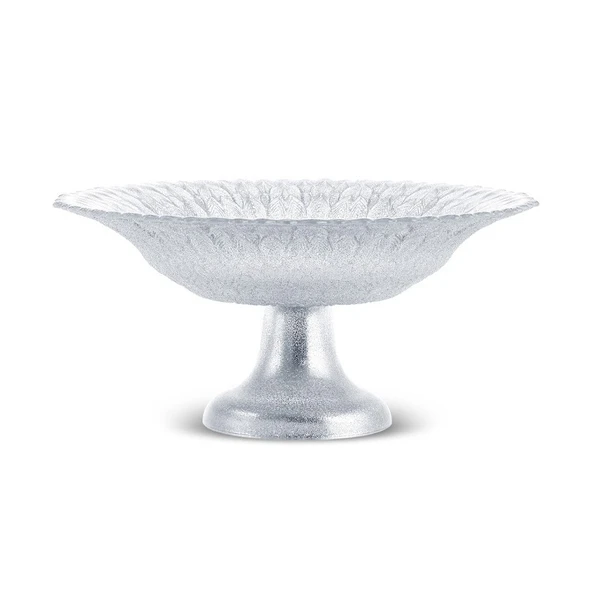 Karaca Bryan Dekoratif Ayaklı Şekerlik Silver - 2