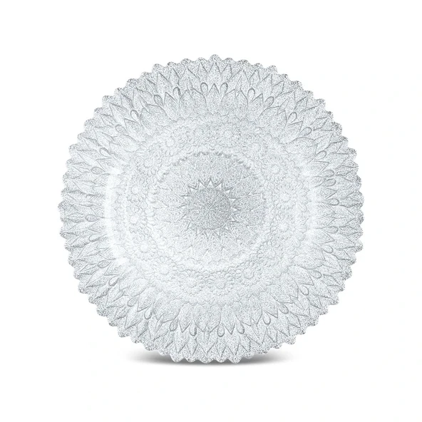 Karaca Bryan Dekoratif Ayaklı Şekerlik Silver - 3