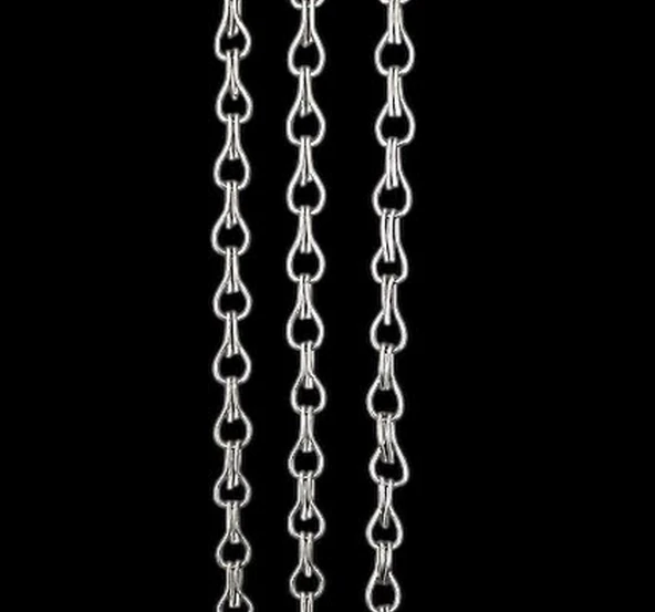 Floresan Zinciri Abajur Armatür Aski Zinciri Galvaniz 10 Metre - 4