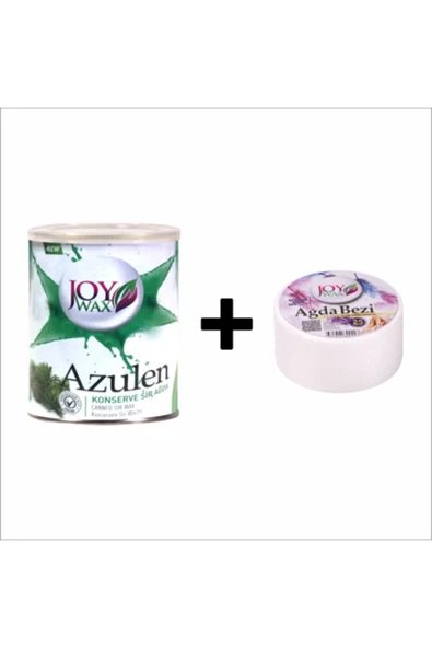 JOYWAX Joy Wax Konserve Sir Agda Azulen 800ml 25mt Ağda Bezi