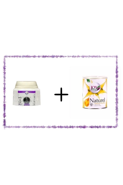 JOYWAX Isıtıcı Kazan + Konserve Ağda Naturel