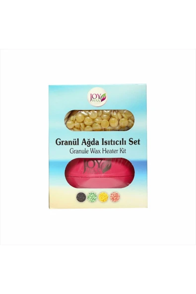 JOYWAX Joy Wax Granül Boncuk Ağda Isıtıcılı Set Naturel