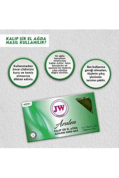 JW Kalıp Ağda Azulen 500gr - Resim 2