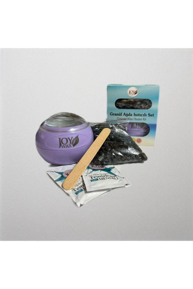 JOYWAX Joy Wax Granül Ağda Isıtıcı Set Black+kalıp Ağda Azulen80ml - 2