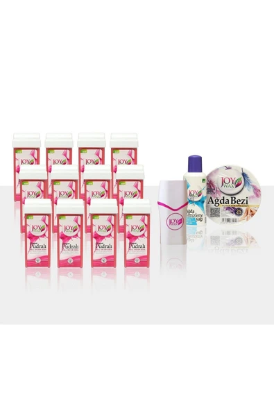 JOYWAX Kartuş Ağda Pudralı*12-25mt Bez-125mlyağ-rollon Isıtıcı ürün görseli 1