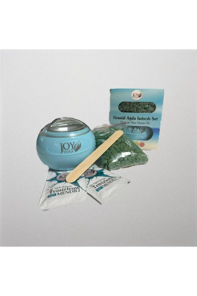 JOYWAX Joy Wax Granül Boncuk Ağda Isıtıcılı Set Azulen - 3