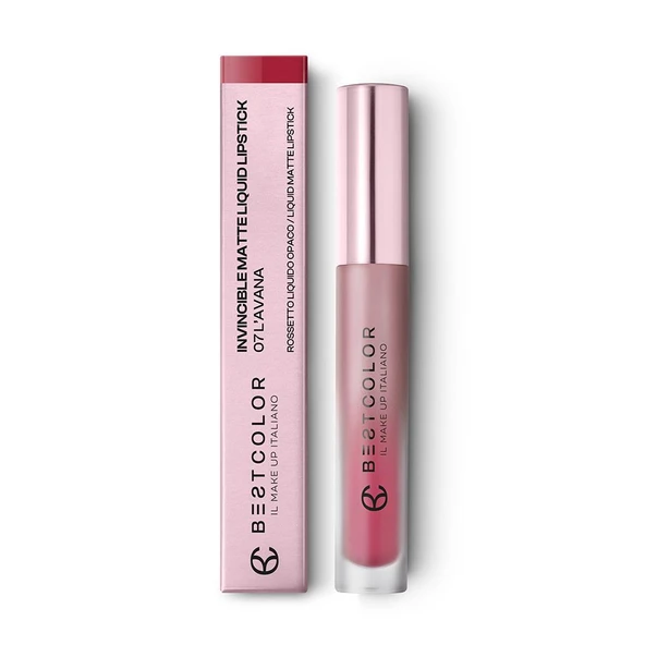 Best Color Invincible Matte Liquid 07 Havana Likit Ruj 4ML