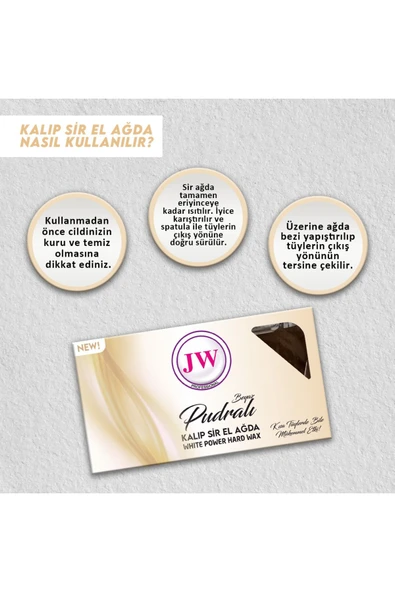 JW Kalıp Ağda Talk Pudralı 500gr - 2