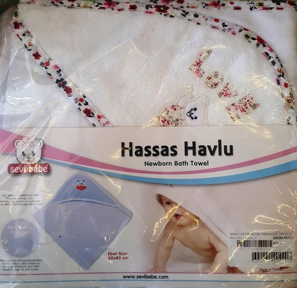 Sevi Bebe Hassas Havlu