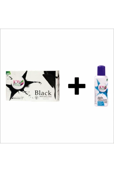 JOYWAX Joy Wax Kalıp Ağda Black 500gr+125ml Temizleme Yağı