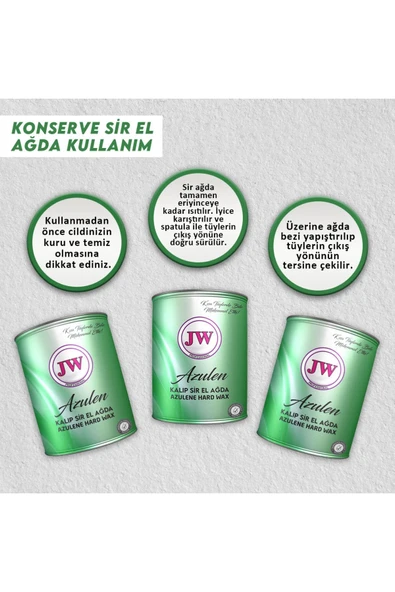 JW Konserve Sir Ağda Azulen 800 Gr - 3