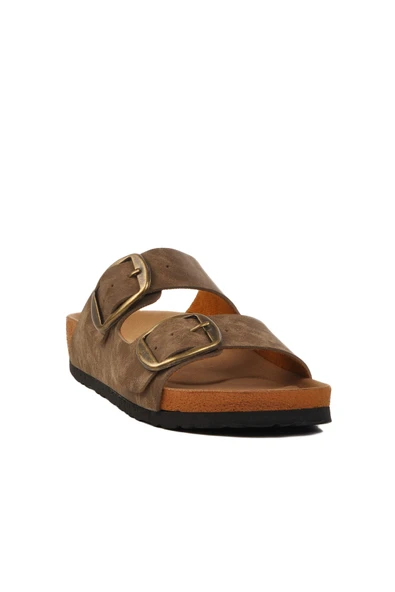 Pierre Cardin Vizon Mantar Taban Kadın Terlik PC-6958 Z - 3