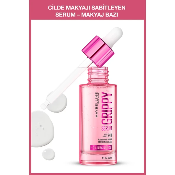 Maybelline New York Grippy Cilde Makyajı Sabitleyen Serum Makyaj Bazı - Resim 2
