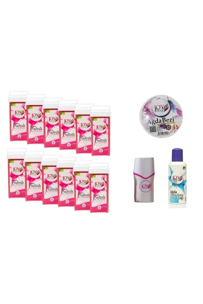 JOYWAX Kartuş Ağda Pudralı*12-25mt Bez-125mlyağ-rollon Isıtıcı - Resim 2