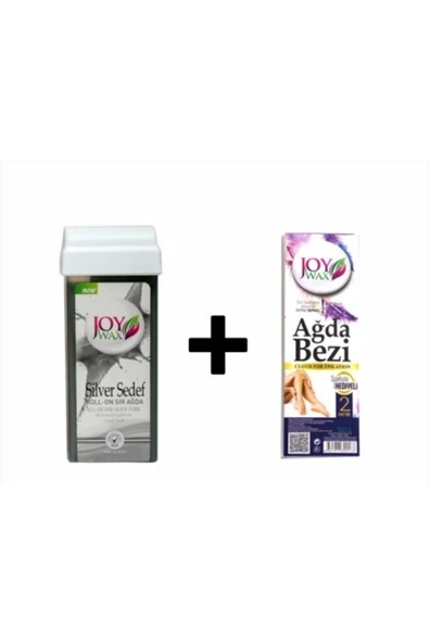 JOYWAX Joy Wax Kartuş Agda Silver 100ml+ 2mt Bez