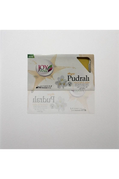 JOYWAX Joy Wax Kalıp Sir El Agda Beyaz Pudralı 500gr - 2