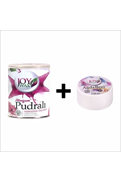 JOYWAX Joy Wax Konserve Sir Agdapudralı 800ml 25mt Ağda Bezi