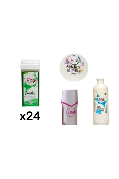 JOYWAX Kartuş Ağda Azulen *24-80mt Bez-750mlyağ-rollon Isıtıcı - 2
