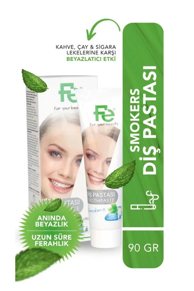 FE Beyazlatıcı Nane Diş Pastası Smokers