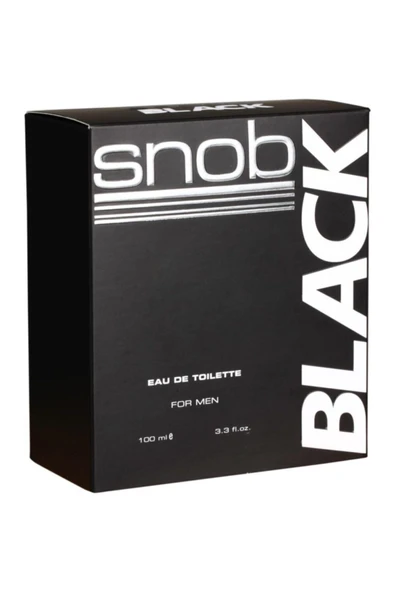SNOB Parfüm Erkek 100 ml Black - 1