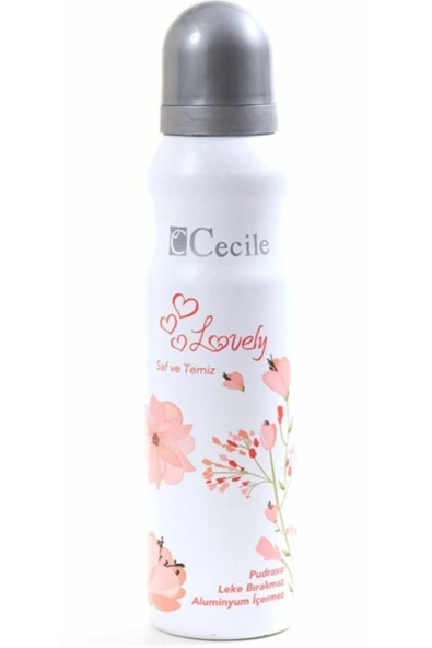 CECİLE Lovely 150ml Women Deodorant