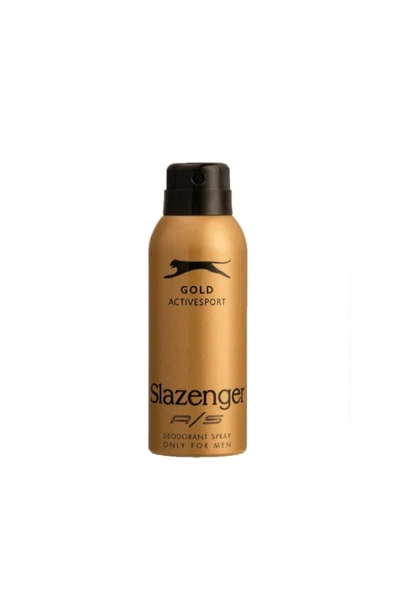 SLAZENGER Parfüm Gold 125 Ml. Deodorant Gold 150 Ml.