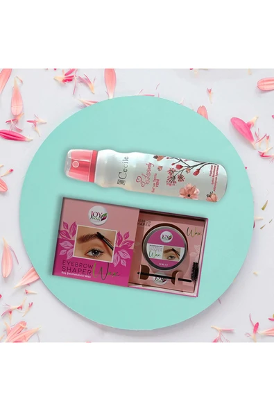 JOYWAX Kaş Şekillendirici Ve Sabitleyici Wax ve Cecile Lovely Deodorant 150 ml - 3