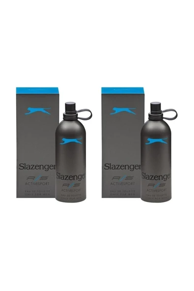SLAZENGER Parfüm Erkek 125 ml Activesport Mavi X 2 Adet