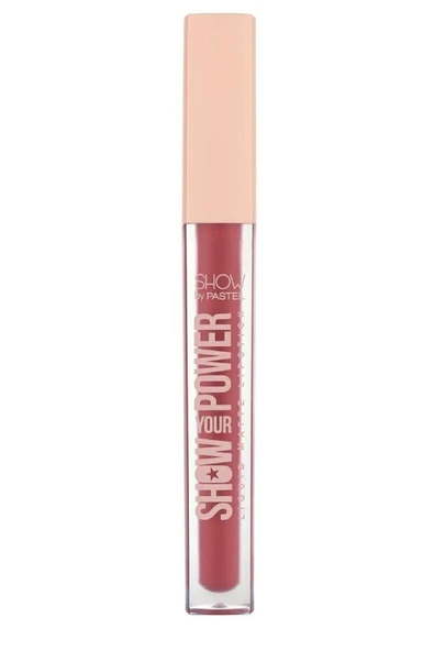 SHOW BY PASTEL Show By Show Your Power Liquid Matte Lipstick No: 601 8690644380617