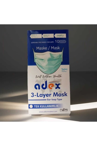 ADEX 3-LAYER MASK-TEK KULLANIMLIK - 2