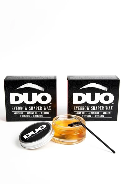 DUO Kaş Sabitleyici & Kaş Şekillendirici Wax 50ml(KERATİN, BADEM, ARGAN YAĞI) - 2