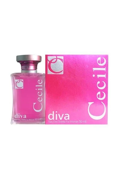 CECİLE Diva Parfüm Bayan 50 Ml