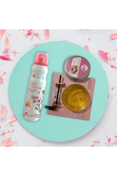 JOYWAX Kaş Şekillendirici Ve Sabitleyici Wax ve Cecile Lovely Deodorant 150 ml - 4