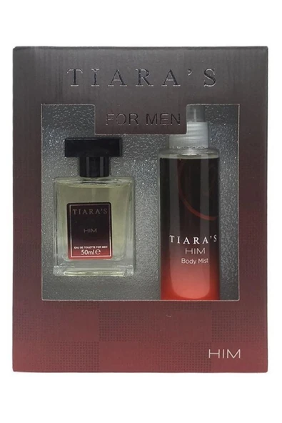 TİARAS Kofre Parfüm 50 ml 150 ml Body Mist Him