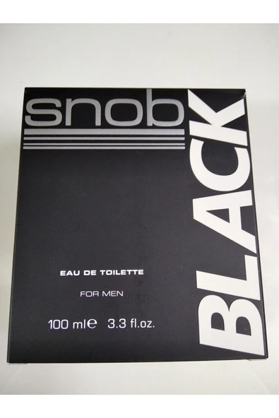 SNOB Parfüm Erkek 100 ml Black - 2