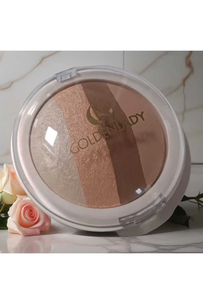 GOLDENLADY TERRACOTA POWDER NO:15 - 2